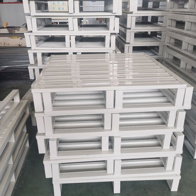 Customized Heavy Duty  Steel Pallet With Four-Way Fork Rack  Steel Pallets For Sale