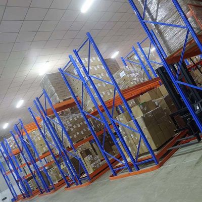 Heavy Duty Warehouse  Very Narrow Aisle Racking System Narrow Aisle Racking 1000-2000kg