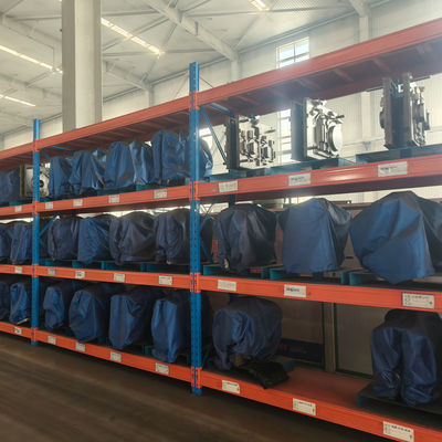 Grey Customized Warehouse Storage Racks For Industrial Storage Solutions