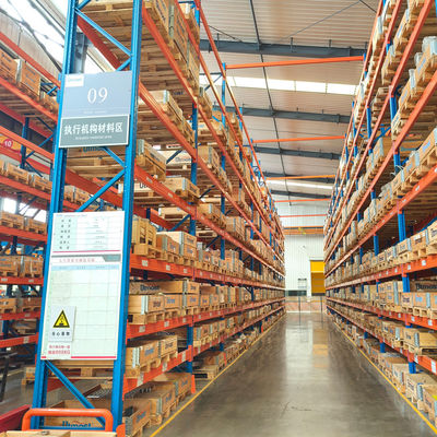 Steel Storage Solutions Customized Warehouse Pallet Rack With Adjustable Depth And Height