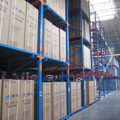 Heavy Duty Shelving Solutions Cold Rolled Steel Industrial Storage Rack With Weight Capacity 600kg-6000KGS