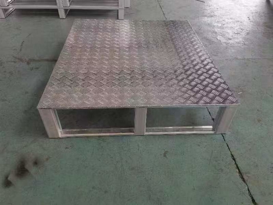 Sealed Heavy Duty Aluminum Pallet 500-2800KG Load Capacity