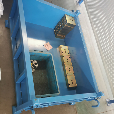 Customizable  Foldable Warehouse Storage Pallet Box Storage Mesh Bins