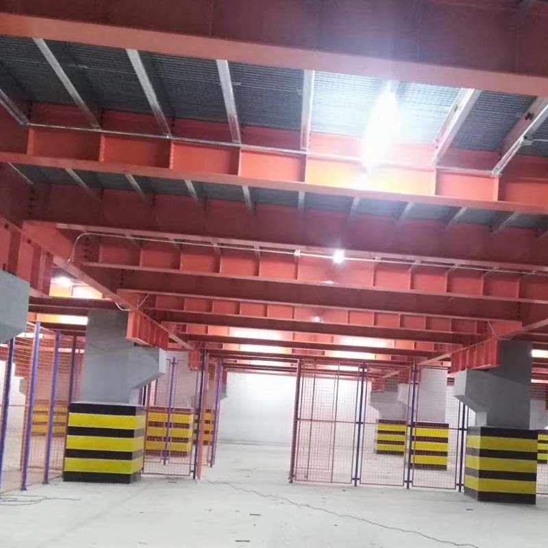 Lever Rack Storage Custom Heavy Duty Steel Mezzanine Floor for Warehouse Storage