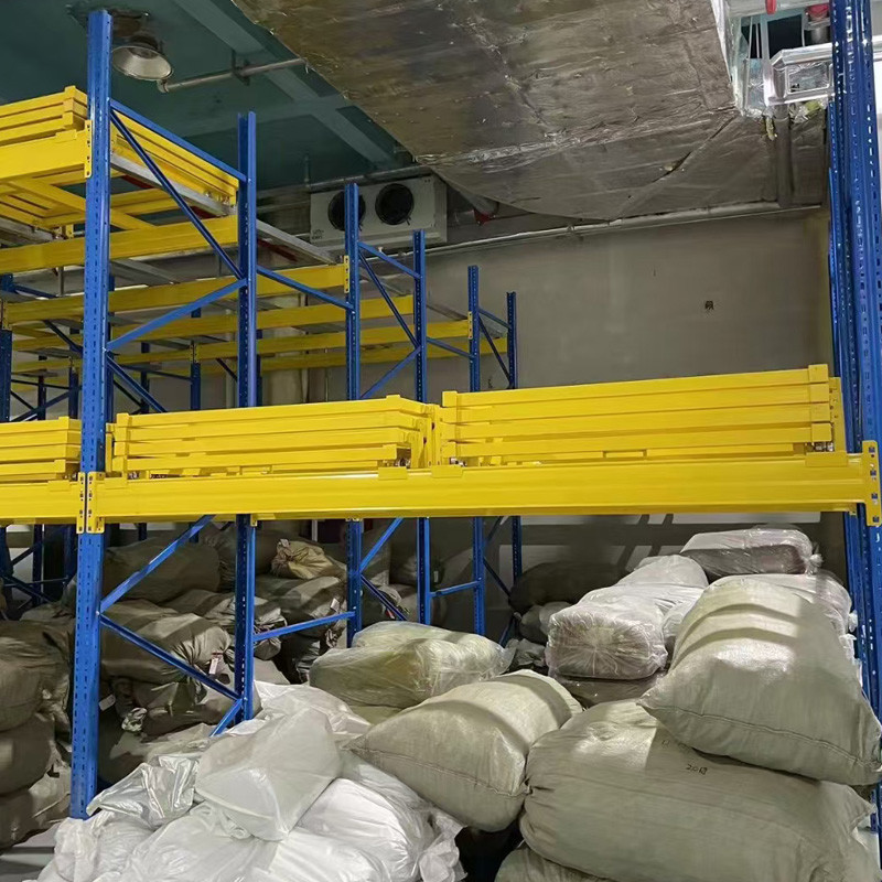Push Back Pallet Racking Protection Heavy Duty Push Back Rack for Warehouse Storage