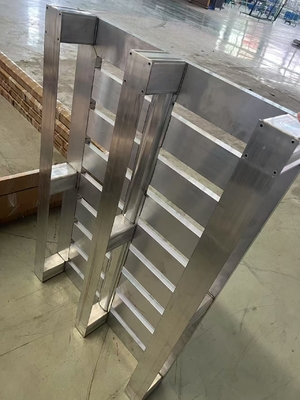 Heavy-Duty Aluminum Pallet 300-2500KG Capacity ISO Standard