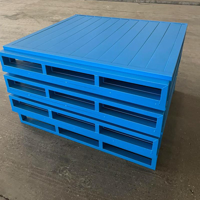 Wholesale  Industrial Steel Pallet  Load Capacity For Logistics Warehouse Metal Storage Steel Pallets
