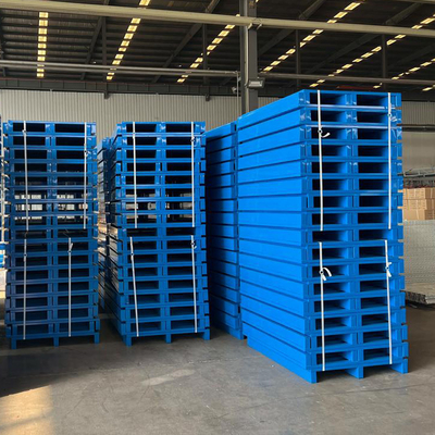 Customized 500kg-3000kg Capacity Heavy Duty  Industrial Steel  Pallets For Cold Storage